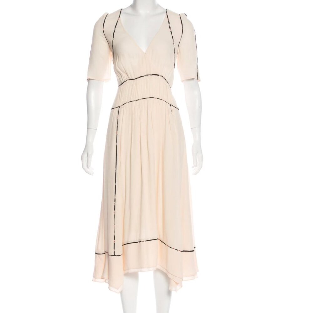 BA&SH A-Line Dress – Cream, Size S